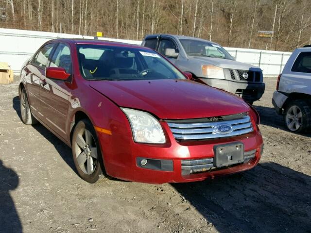 3FAHP07Z99R113337 - 2009 FORD FUSION SE RED photo 1