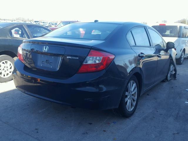 2HGFB2F83CH530624 - 2012 HONDA CIVIC EX შავი ფოტო 4