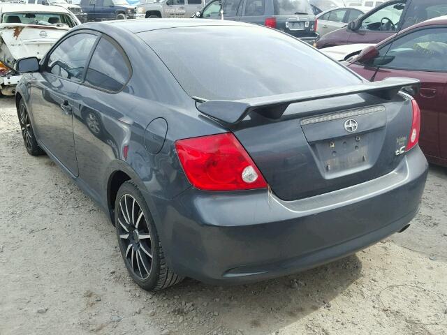 JTKDE177060142281 - 2006 TOYOTA SCION TC 灰色 照片 3