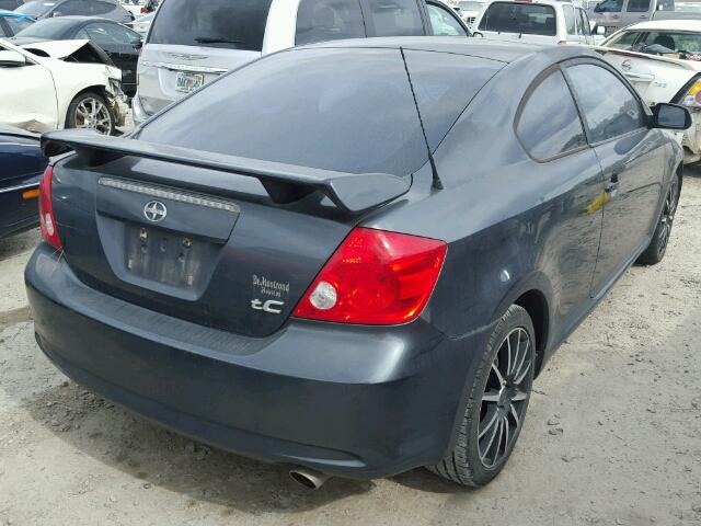 JTKDE177060142281 - 2006 TOYOTA SCION TC GRAY photo 4