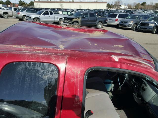 2FTRX18L82CA94969 - 2002 FORD F150 RED photo 9