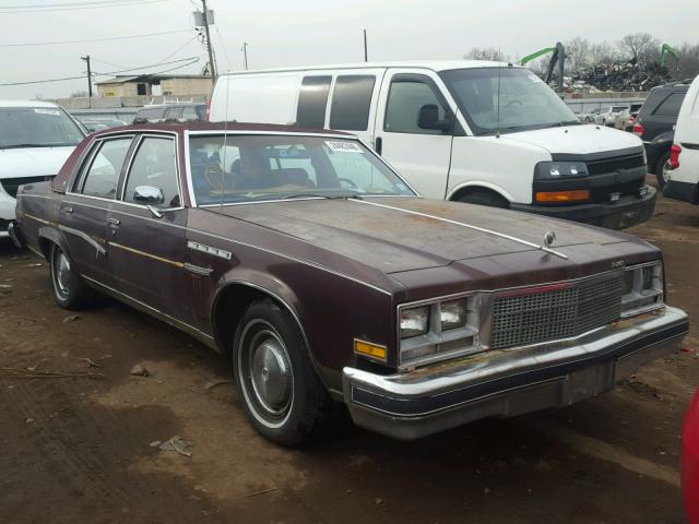 4X69X9H572388 - 1979 BUICK ELECTRA BURGUNDY photo 1