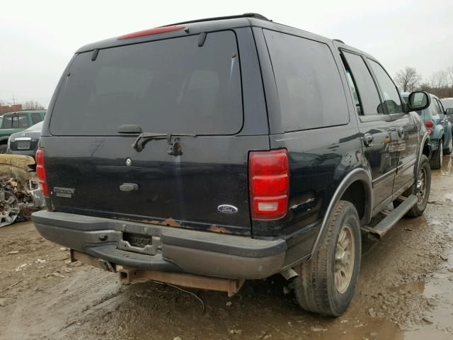 1FMRU1660YLC34979 - 2000 FORD EXPEDITION BLACK photo 4