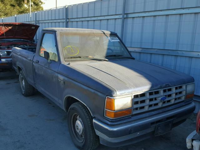 1FTCR10X7LUB00292 - 1990 FORD RANGER BLUE photo 1