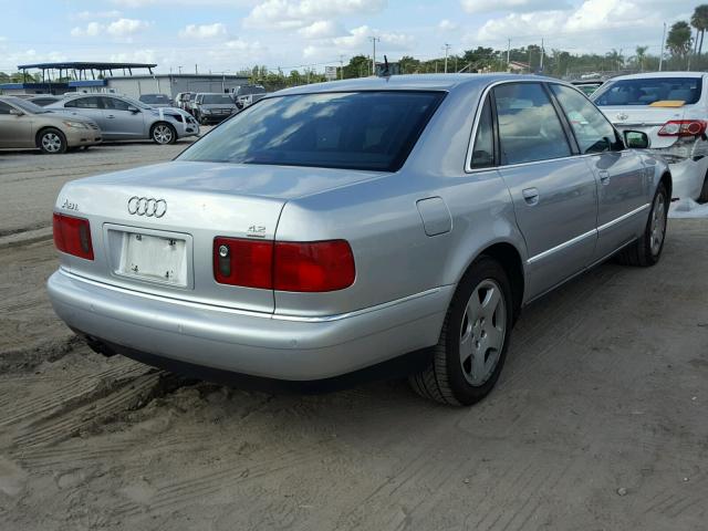 WAUML44D73N002443 - 2003 AUDI A8 L QUATT SILVER photo 4