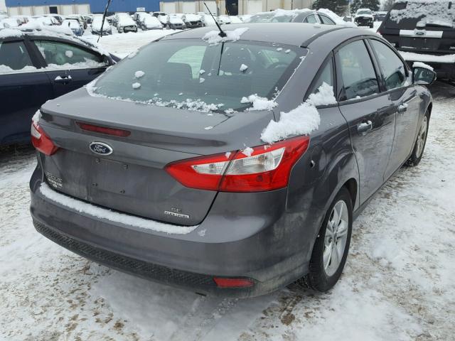 1FADP3F22EL263691 - 2014 FORD FOCUS SE GRAY photo 4