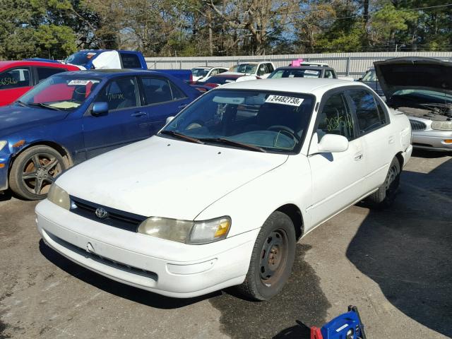 1NXBB02E6TZ474670 - 1996 TOYOTA COROLLA DX WHITE photo 2