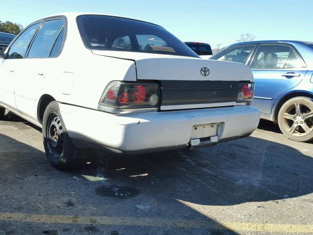 1NXBB02E6TZ474670 - 1996 TOYOTA COROLLA DX WHITE photo 9