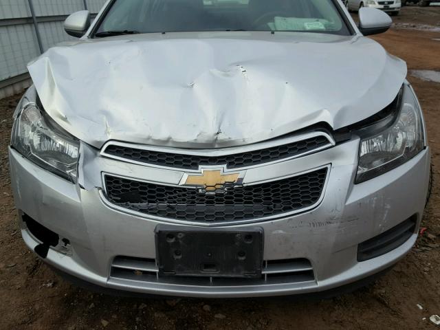 1G1PJ5SC1C7379403 - 2012 CHEVROLET CRUZE ECO SILVER photo 7