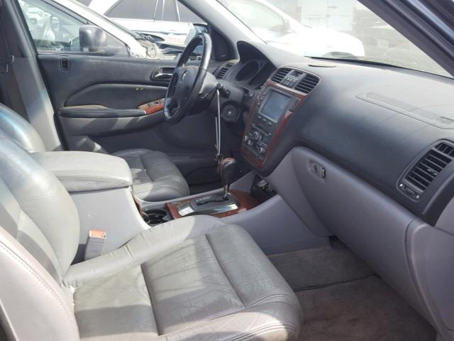 2HNYD18744H560159 - 2004 ACURA MDX TOURIN SILVER photo 5