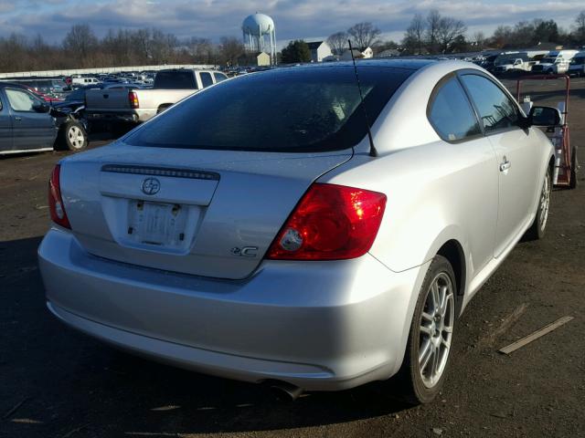 JTKDE177960065586 - 2006 TOYOTA SCION TC SILVER photo 4