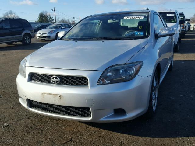 JTKDE177960065586 - 2006 TOYOTA SCION TC SILVER photo 9