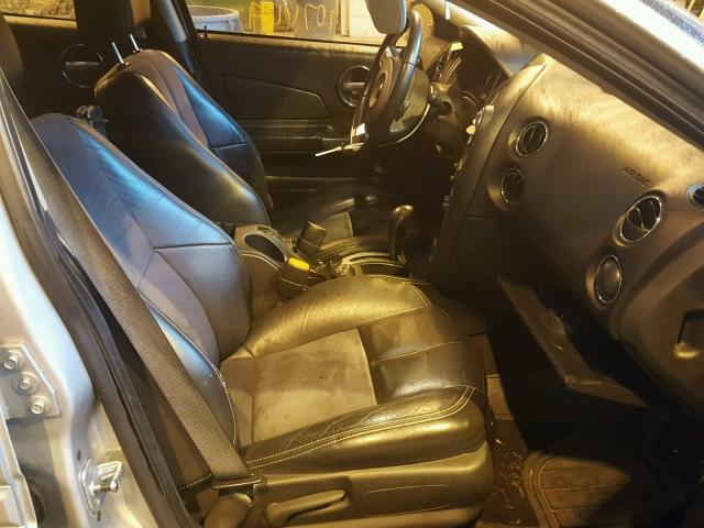 2G2WC55C671189774 - 2007 PONTIAC GRAND PRIX SILVER photo 5