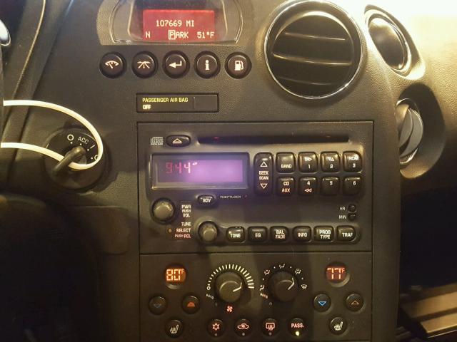 2G2WC55C671189774 - 2007 PONTIAC GRAND PRIX SILVER photo 9