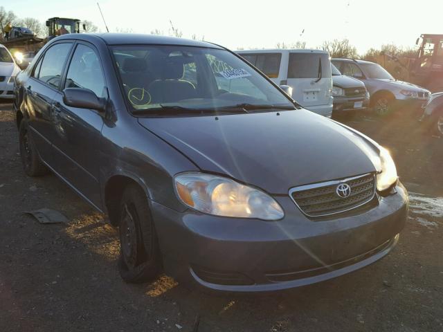 2T1BR32EX6C654382 - 2006 TOYOTA COROLLA CE GRAY photo 1