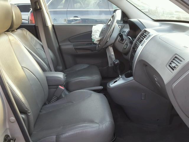 KM8JN72D06U289036 - 2006 HYUNDAI TUCSON GLS SILVER photo 5