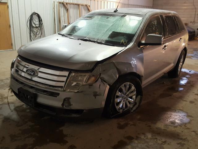 2FMDK49C47BB51556 - 2007 FORD EDGE SEL P GRAY photo 2