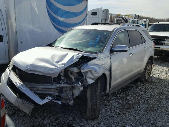 2GNFLGEK4C6103820 - 2012 CHEVROLET EQUINOX LT SILVER photo 2