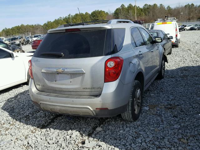 2GNFLGEK4C6103820 - 2012 CHEVROLET EQUINOX LT SILVER photo 4