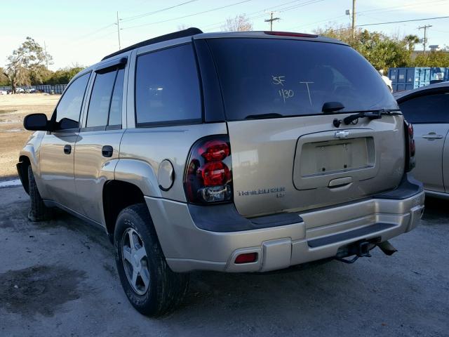 1GNDS13S662108500 - 2006 CHEVROLET TRAILBLAZE GOLD photo 3