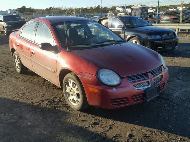 1B3ES56C73D194779 - 2003 DODGE NEON SXT RED photo 1