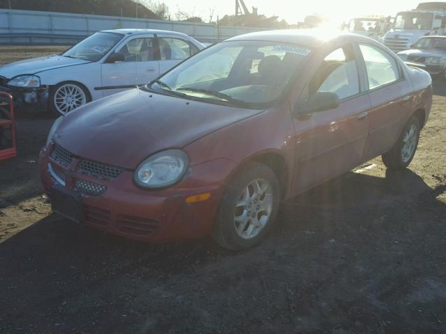 1B3ES56C73D194779 - 2003 DODGE NEON SXT RED photo 2