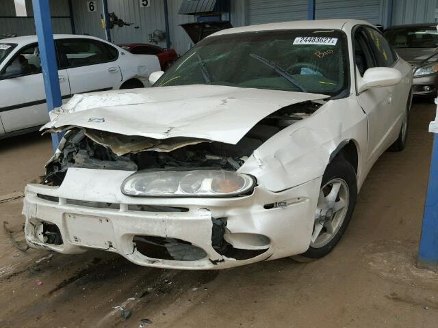 1G3GR64H214237607 - 2001 OLDSMOBILE AURORA WHITE photo 2