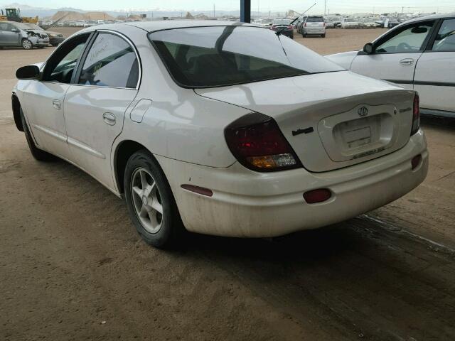 1G3GR64H214237607 - 2001 OLDSMOBILE AURORA WHITE photo 3