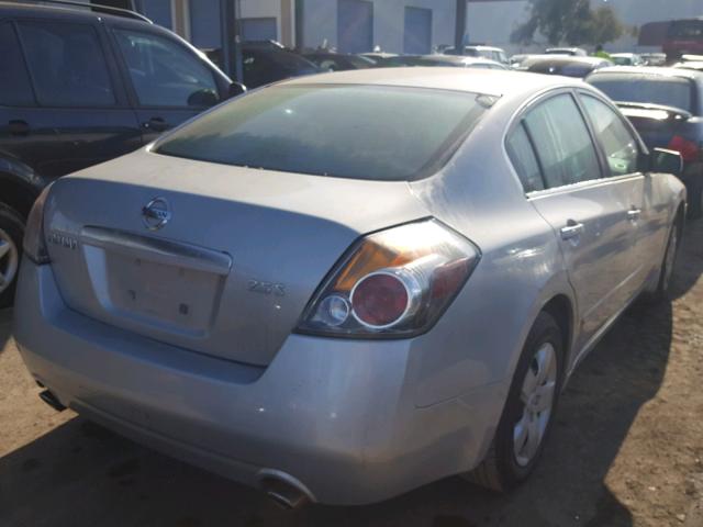 1N4AL21E97N424426 - 2007 NISSAN ALTIMA 2.5 SILVER photo 4