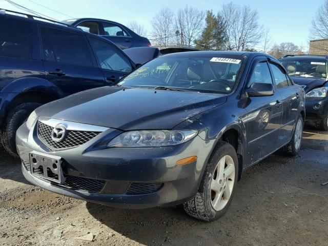 1YVFP80C745N23310 - 2004 MAZDA 6 I GRAY photo 2