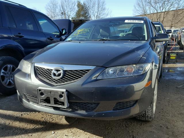 1YVFP80C745N23310 - 2004 MAZDA 6 I GRAY photo 9