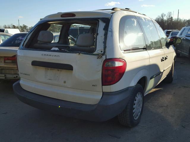 1B4GP15BX2B555147 - 2002 DODGE CARAVAN EC WHITE photo 4