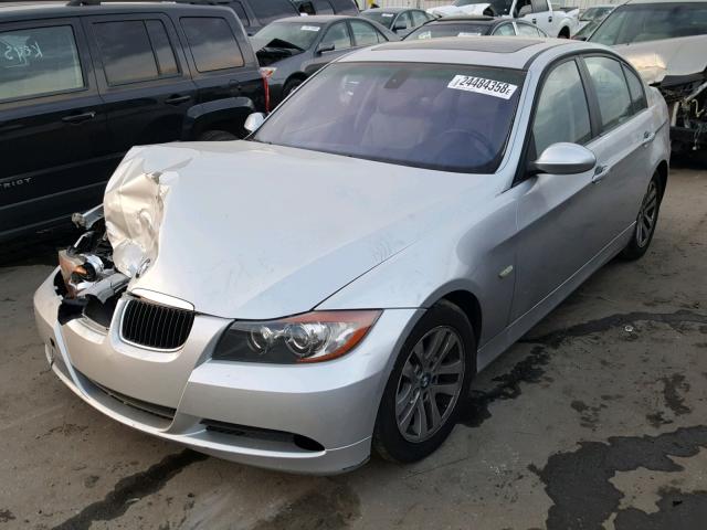 WBAVB13506KX48612 - 2006 BMW 325 I SILVER photo 2