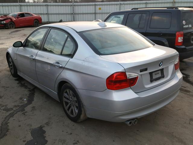 WBAVB13506KX48612 - 2006 BMW 325 I SILVER photo 3