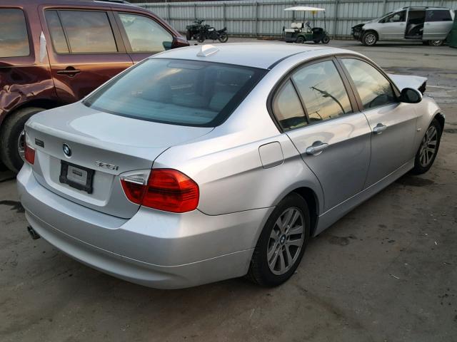 WBAVB13506KX48612 - 2006 BMW 325 I SILVER photo 4