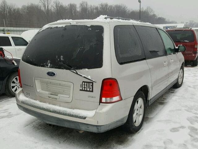 2FMZA57654BA60092 - 2004 FORD FREESTAR S SILVER photo 4