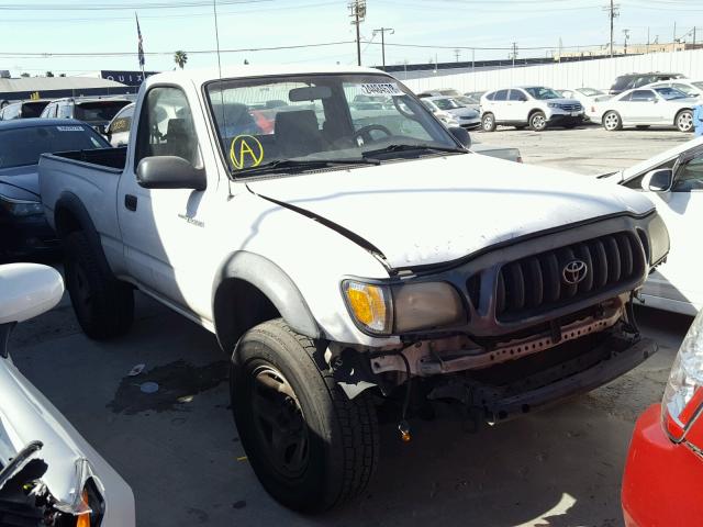 5TENM92N12Z042414 - 2002 TOYOTA TACOMA PRE WHITE photo 1