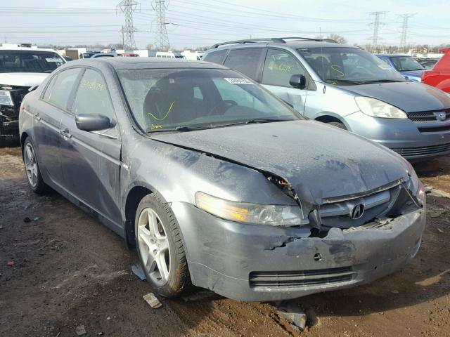 19UUA66255A023612 - 2005 ACURA TL GRAY photo 1