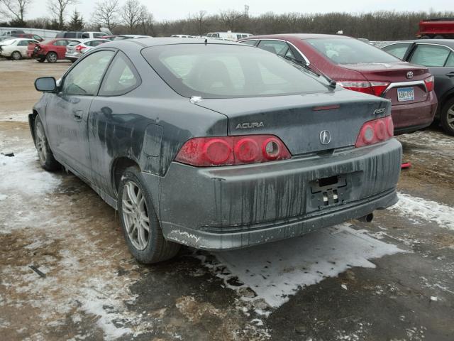 JH4DC54846S007938 - 2006 ACURA RSX GREEN photo 3