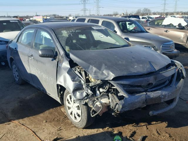 2T1BU4EEXBC697646 - 2011 TOYOTA COROLLA BA GRAY photo 1