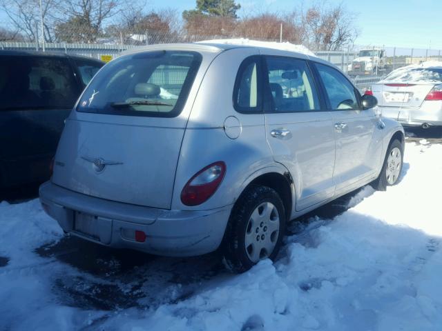 3A8FY48B58T229717 - 2008 CHRYSLER PT CRUISER SILVER photo 4