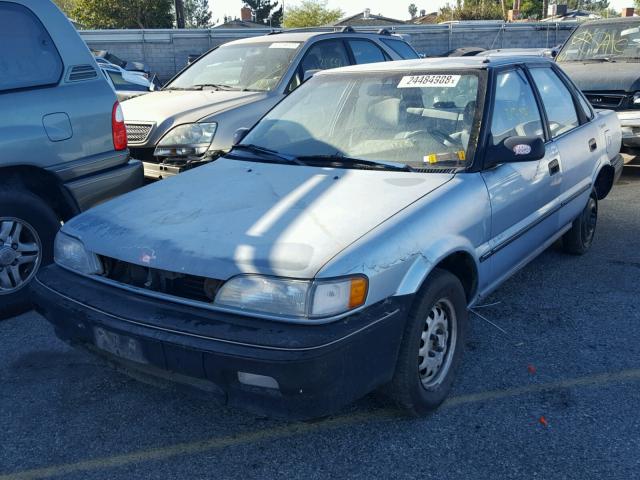 1Y1SK5163LZ079615 - 1990 GEO PRIZM BASE BLUE photo 2