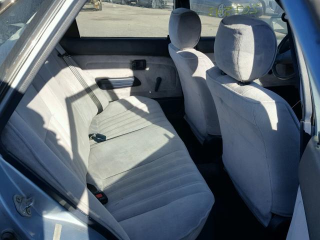 1Y1SK5163LZ079615 - 1990 GEO PRIZM BASE BLUE photo 6