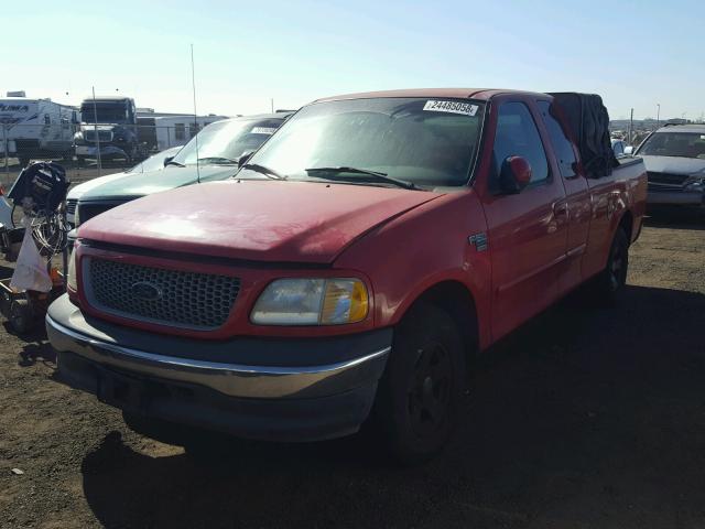 1FTRX17LXXKB73645 - 1999 FORD F150 RED photo 2