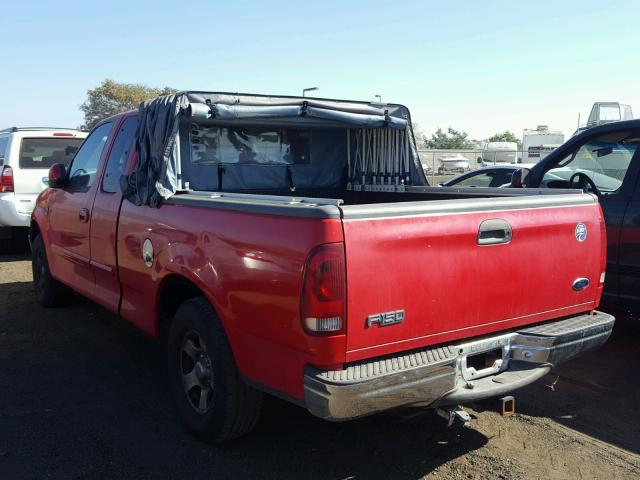 1FTRX17LXXKB73645 - 1999 FORD F150 RED photo 3