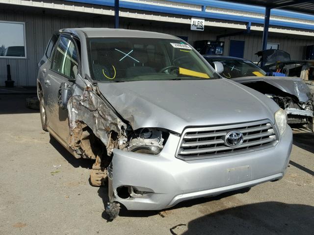 JTEES41A782032728 - 2008 TOYOTA HIGHLANDER SILVER photo 1