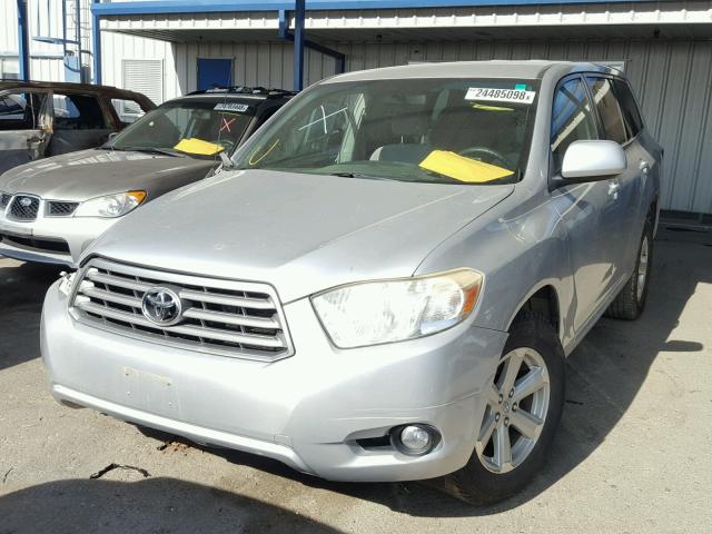 JTEES41A782032728 - 2008 TOYOTA HIGHLANDER SILVER photo 2