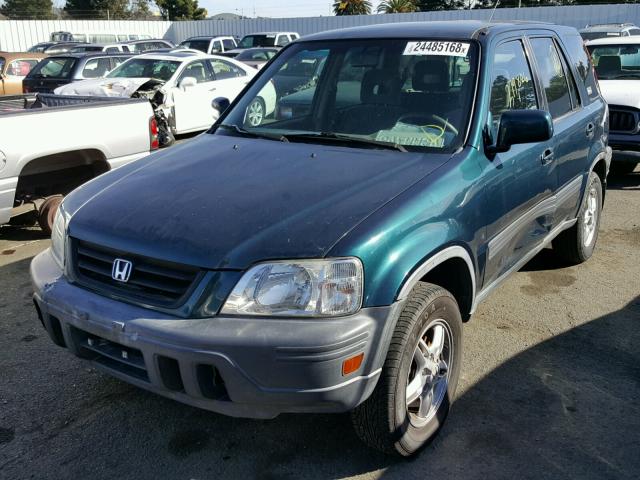 JHLRD1763WC087804 - 1998 HONDA CR-V EX GREEN photo 2