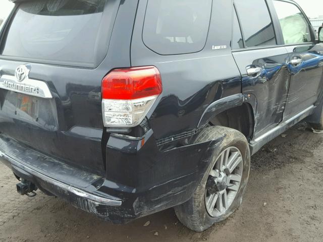 JTEBU5JR8D5124951 - 2013 TOYOTA 4RUNNER SR BLACK photo 10