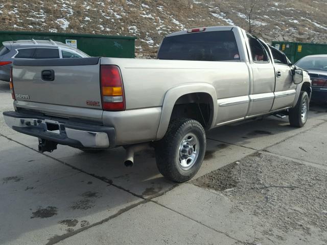 1GTHC29GX2E144442 - 2002 GMC SIERRA C25 TAN photo 4